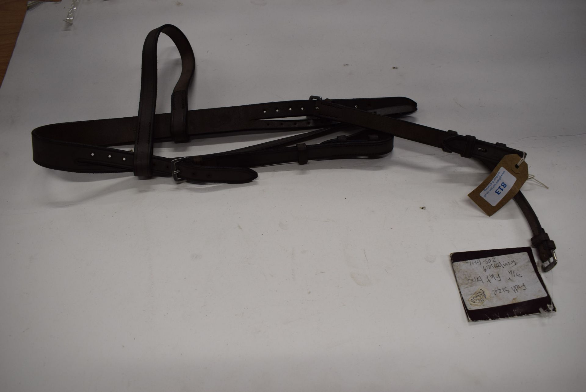 Sabre Embossed Plain Slip Head Full Size Havana