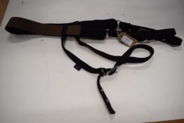 Libby’s Webbing Elastic Breast Girth One Size Black