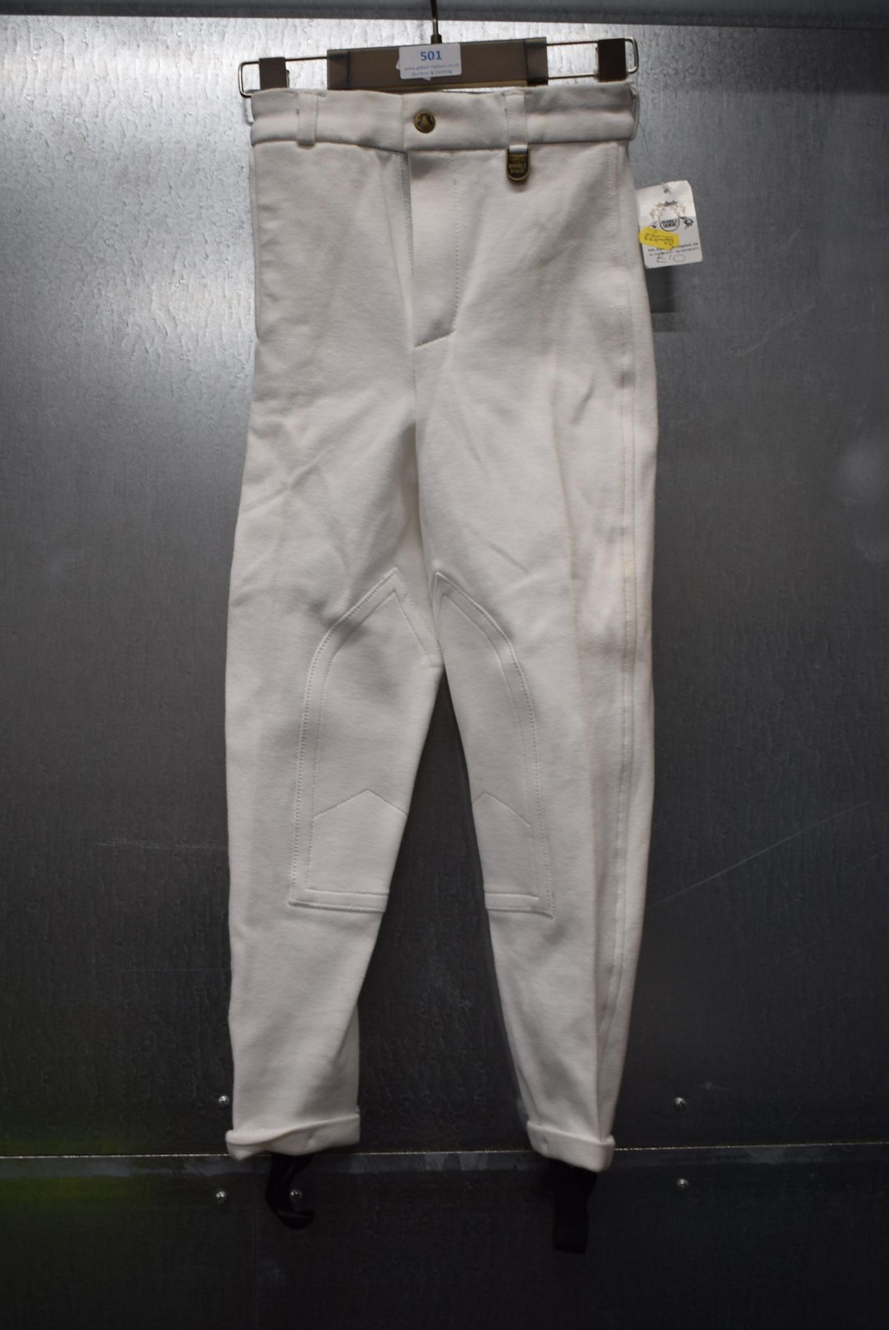 Fritz Equestrian Kingdom Child’s 18” Regular White Jodhpurs