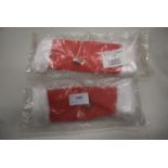 2x Christmas Noseband Covers