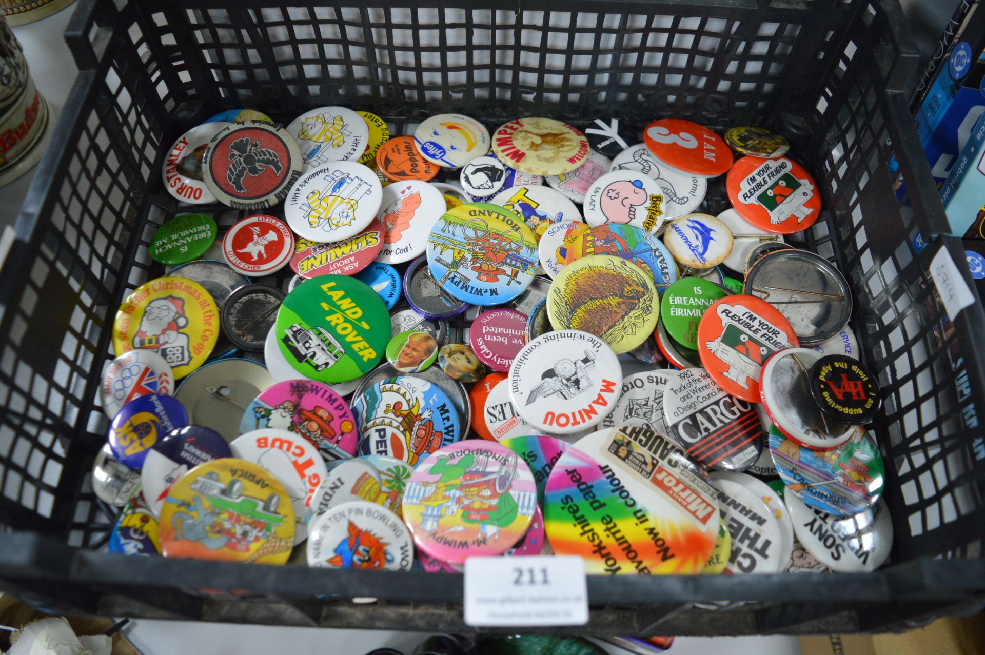 Assorted Vintage Badges