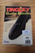 Tingley Trim Stretch Rubber Overshoes in Black Size: S (American 7-8.5)