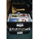 CD Storage Drawers and Contents