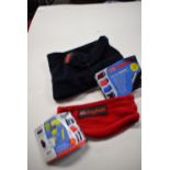 1x Poly Pads Warm Rider in Red Size: S, and 1x Poly Pads Neck Wrap