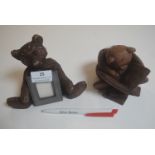 Teddy Bear Ornament and Photo Frame