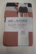 *Jane & Bleecker Sleep Shorts 3pk Size: XL