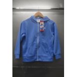 Champion Kid’s Blue Zip Front Hoodie Age: 9-10 years
