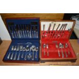 Viners Parish Collection Silver Plated Sheffield Cutlery Canteen plus One Other Part Canteen