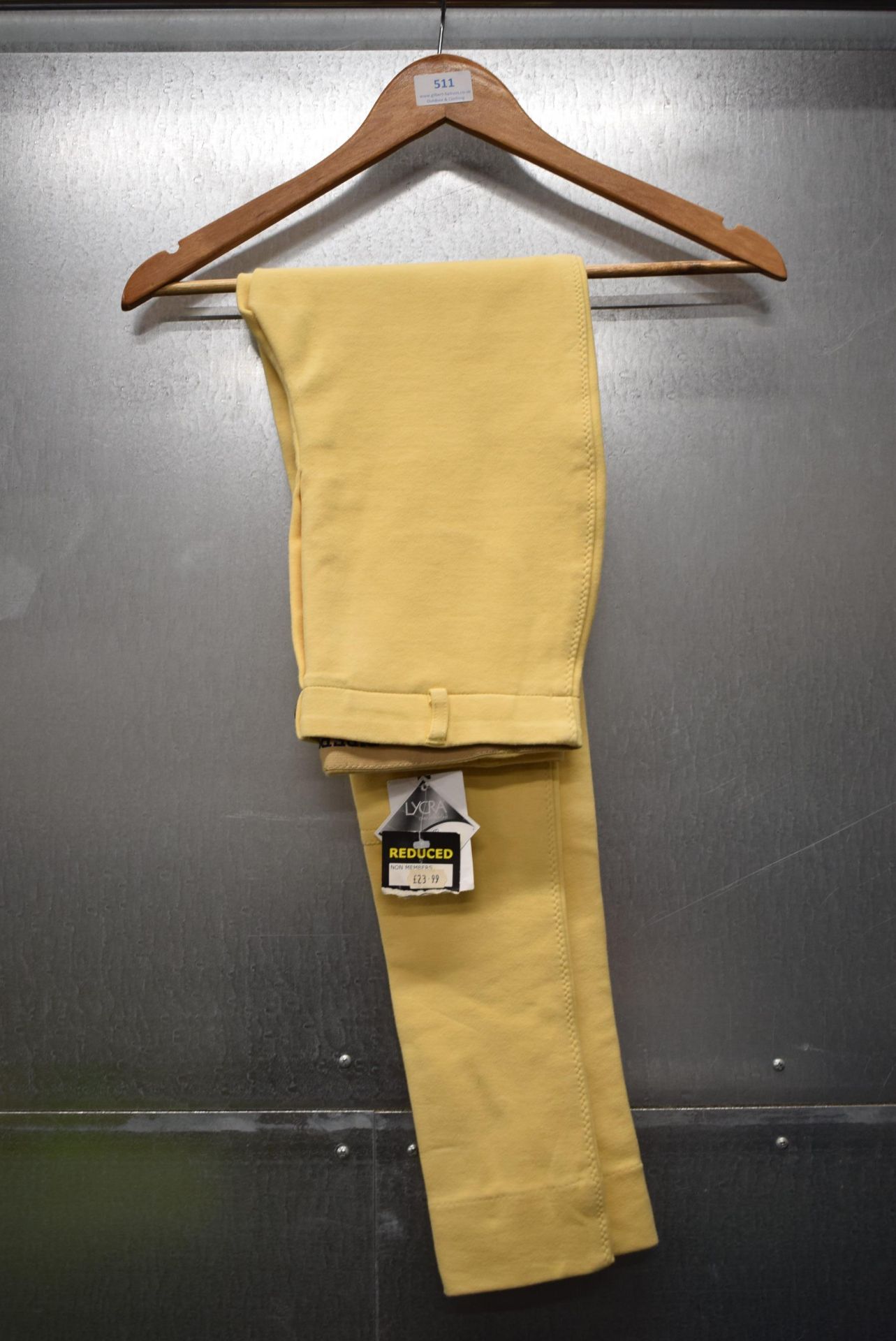 Riders Yellow Pull Ons Child Size: 28 Regular