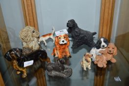 Assorted Dog Figures (some AF)