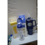 2x Infruition Water Bottles, and a 1.2L Nitro Drinks Tumbler