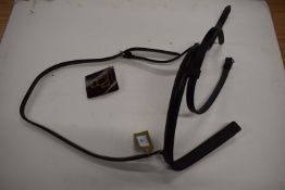 Sabre Noseband Hunt Flash Raised & Padded Cob Black No. 261-0/S