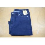 *Buffalo High Rise Stright Leg Stretch Denim Jeans Size: 10