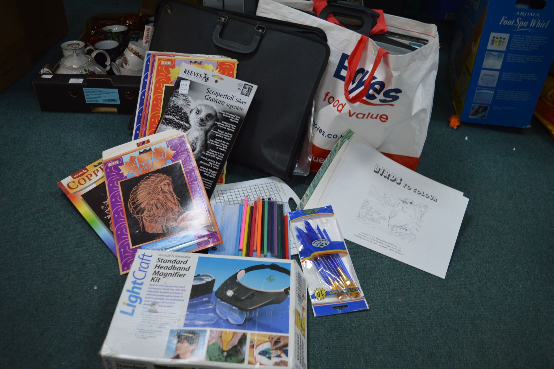 Crafting Materials, Sketch Pads, etc.