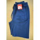 *Puma Navy Shorts Size: S