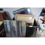 Vintage 12” LP Records Including Mixed Oldies, etc.