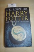Harry Potter and the Deathly Hallows First Edition First Run Book