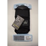 Woof Wear Club Brushing Boots in Black Size: M