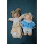 2x Cabbage Patch Dolls