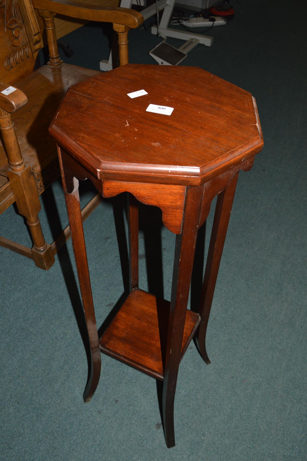 Period Mahogany Plant Stand - Image 2 of 2