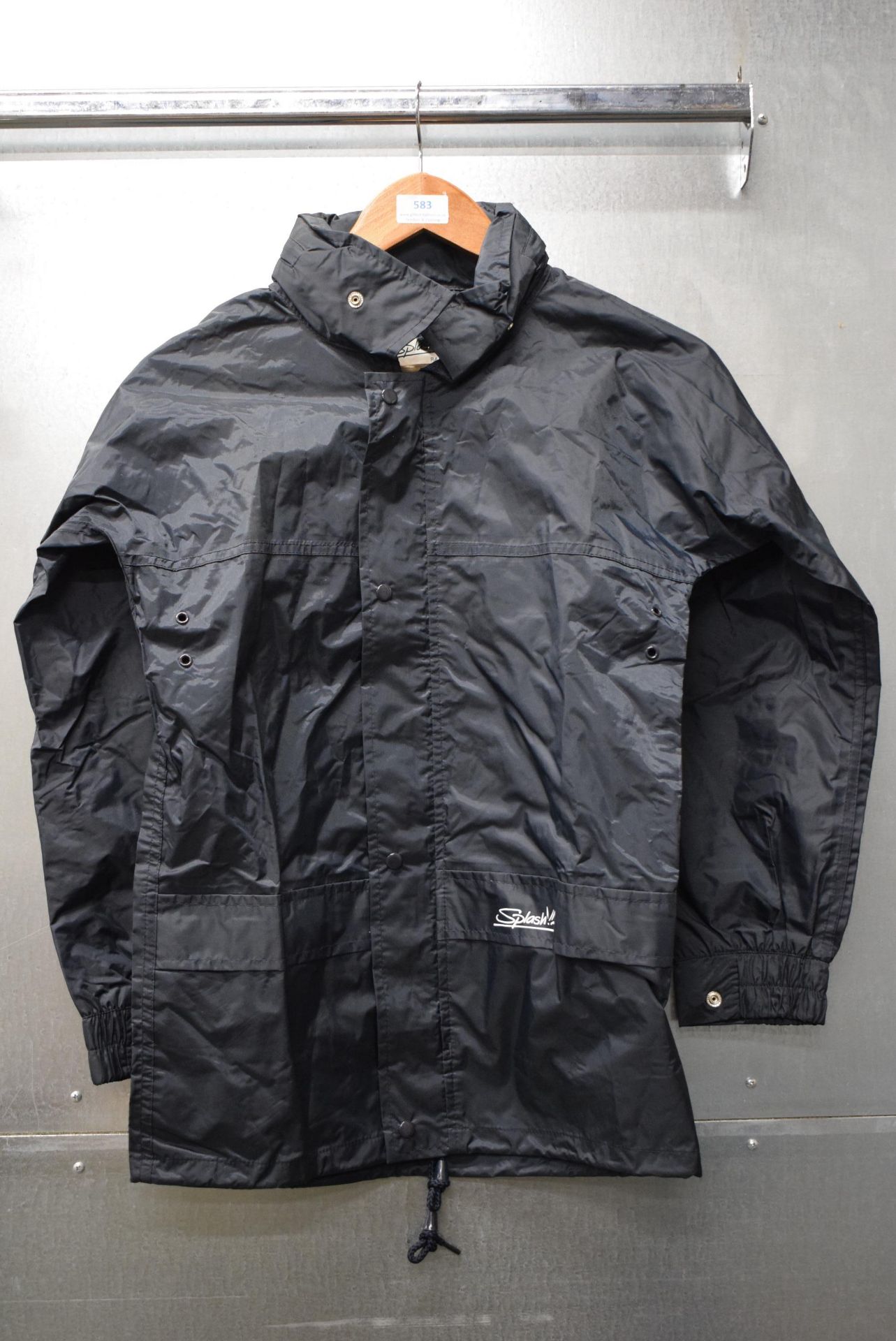 Splash Rainwear Navy Waterproof Jacket by Jack Murphy