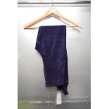 Equetech Navy Cord Jodhpurs Size: S