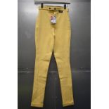 Riders Lady’s Richmond Yellow Jodhpurs Size: 24 Regular