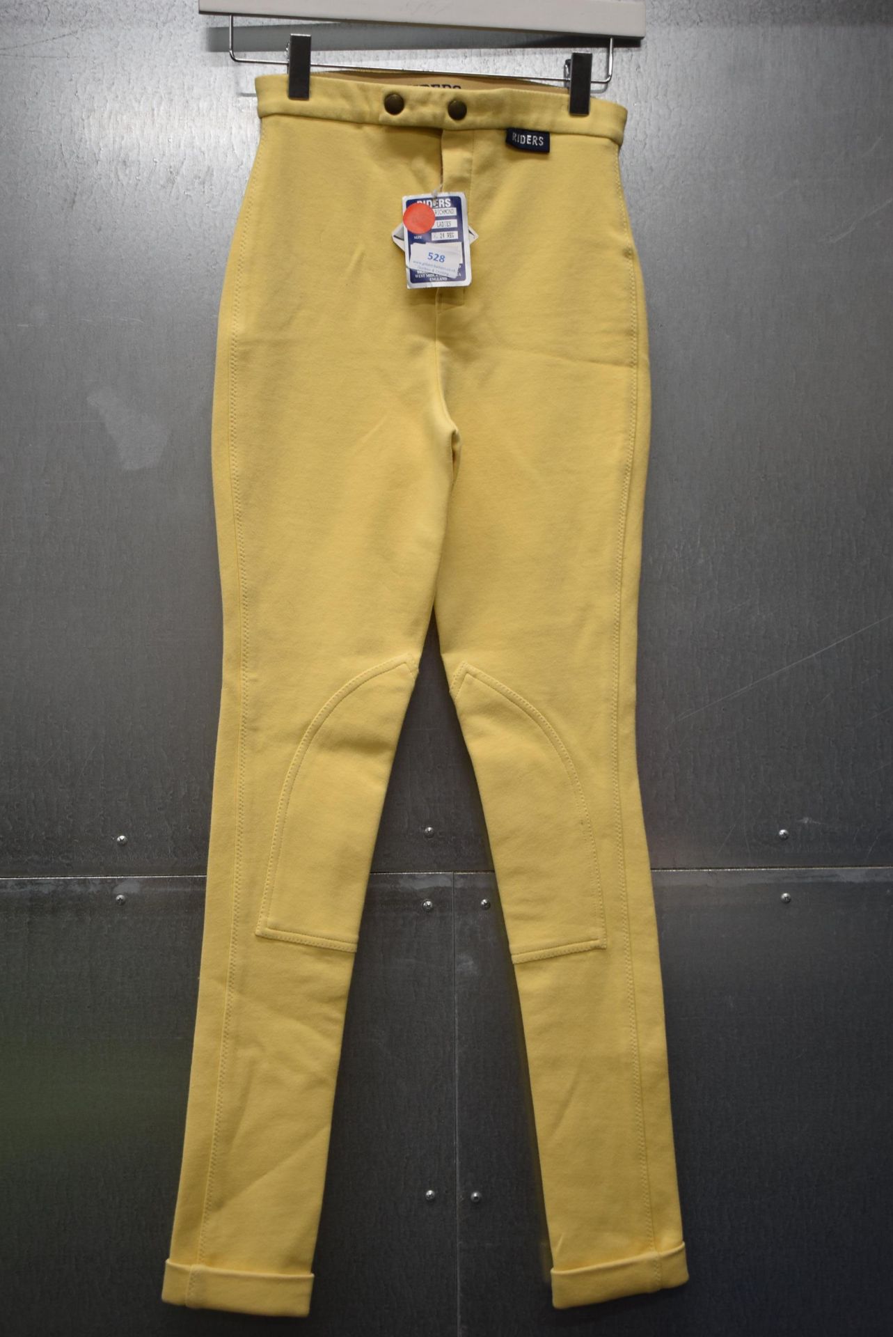 Riders Lady’s Richmond Yellow Jodhpurs Size: 24 Regular