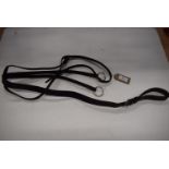 English Leather Running Martingale Cob Brown