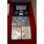 Westminster £5 Coin Triple Set WWI Commemorative Coins with Case plus 2x British Coin Sets