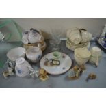 Vintage Part Tea Sets and Animal Figures