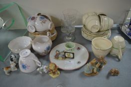 Vintage Part Tea Sets and Animal Figures