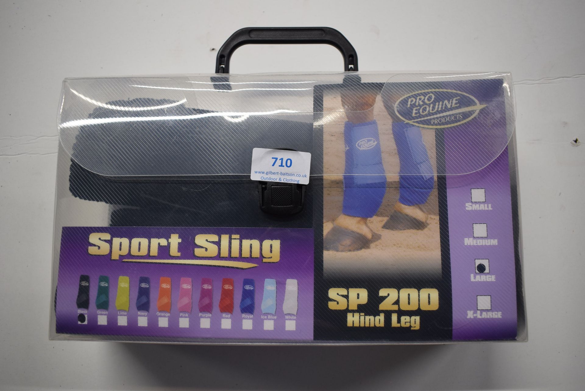 Pro Equine SP200 Hind Leg Sports Sling in Black Size: L