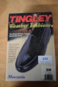 Tingley Moccasin Black Rubber Overshoes Size: S (American 7-8.5)