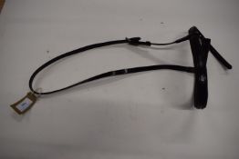 Zilco Synthetic Cavesson Noseband Cob Black