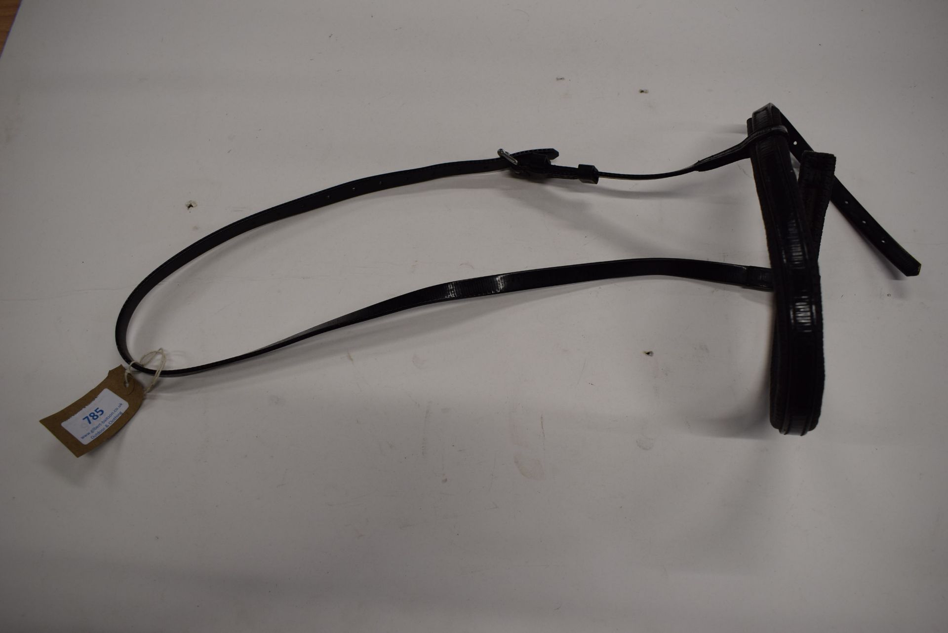 Zilco Synthetic Cavesson Noseband Cob Black