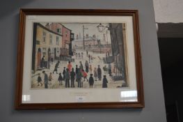 Framed Lowry Print “A Procession, 1938”