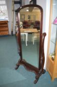 Large Reproduction Cheval Mirror