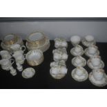 Duchess Green Sleeves Pattern Dinner Service 100+pcs