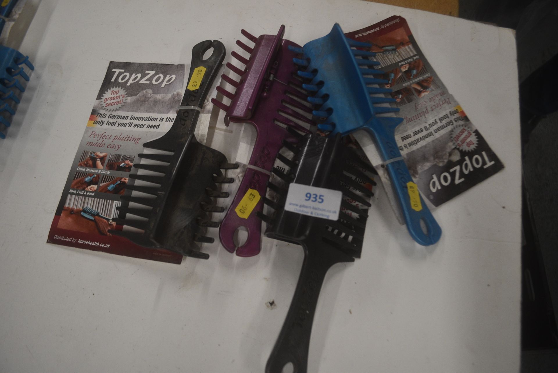 4x Top Zop Platting Combs