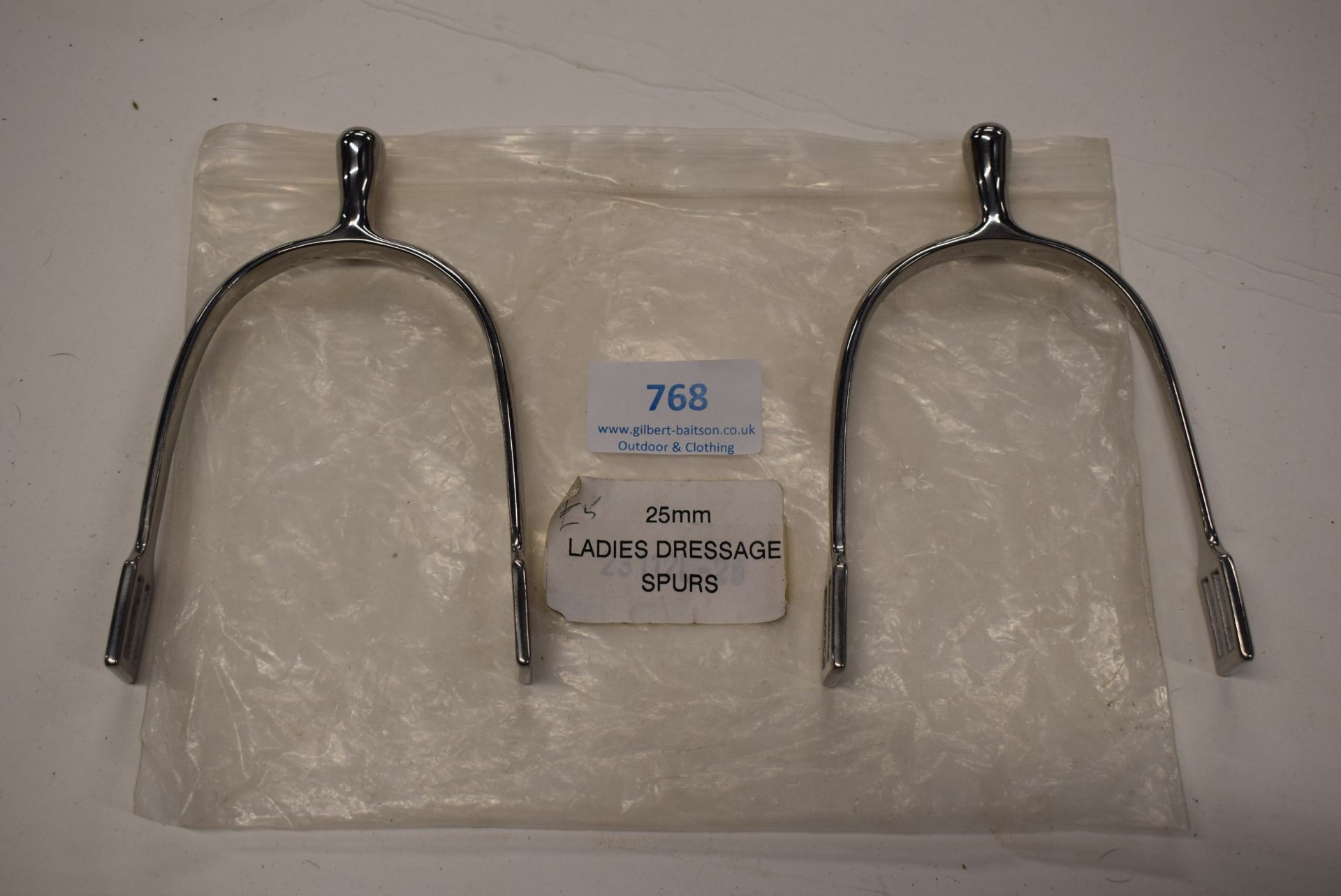 Lady’s Dressage Spurs 25mm