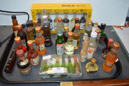Vintage Alcohol Miniatures