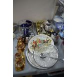 Glass Serving Bowls, Plates, Cutlery, etc.