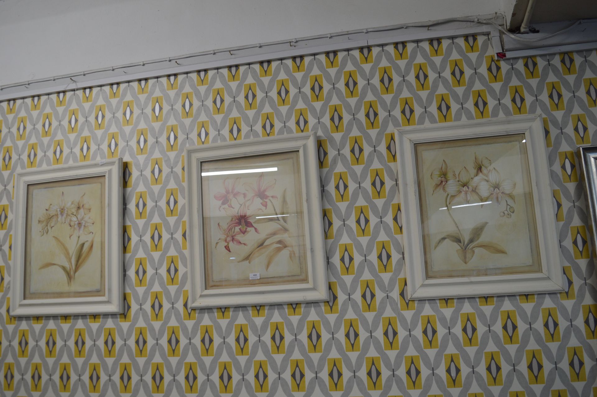 3x Framed French Floral Prints - Image 2 of 2