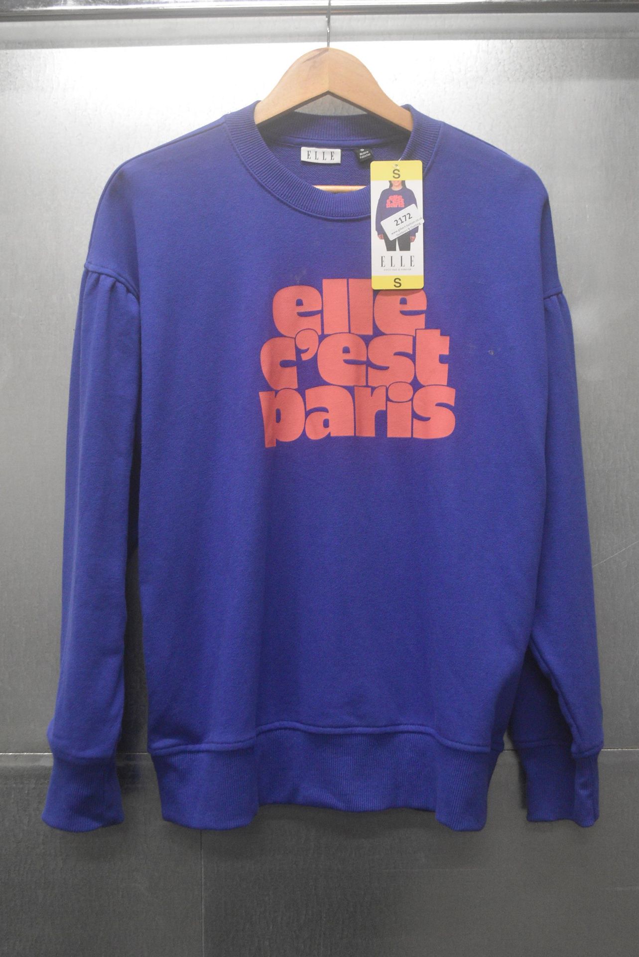 *Elle Motif Long Sleeve Jumper Size: S