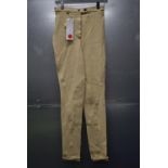 Rhinegold Beige Jodhpurs Size: 26