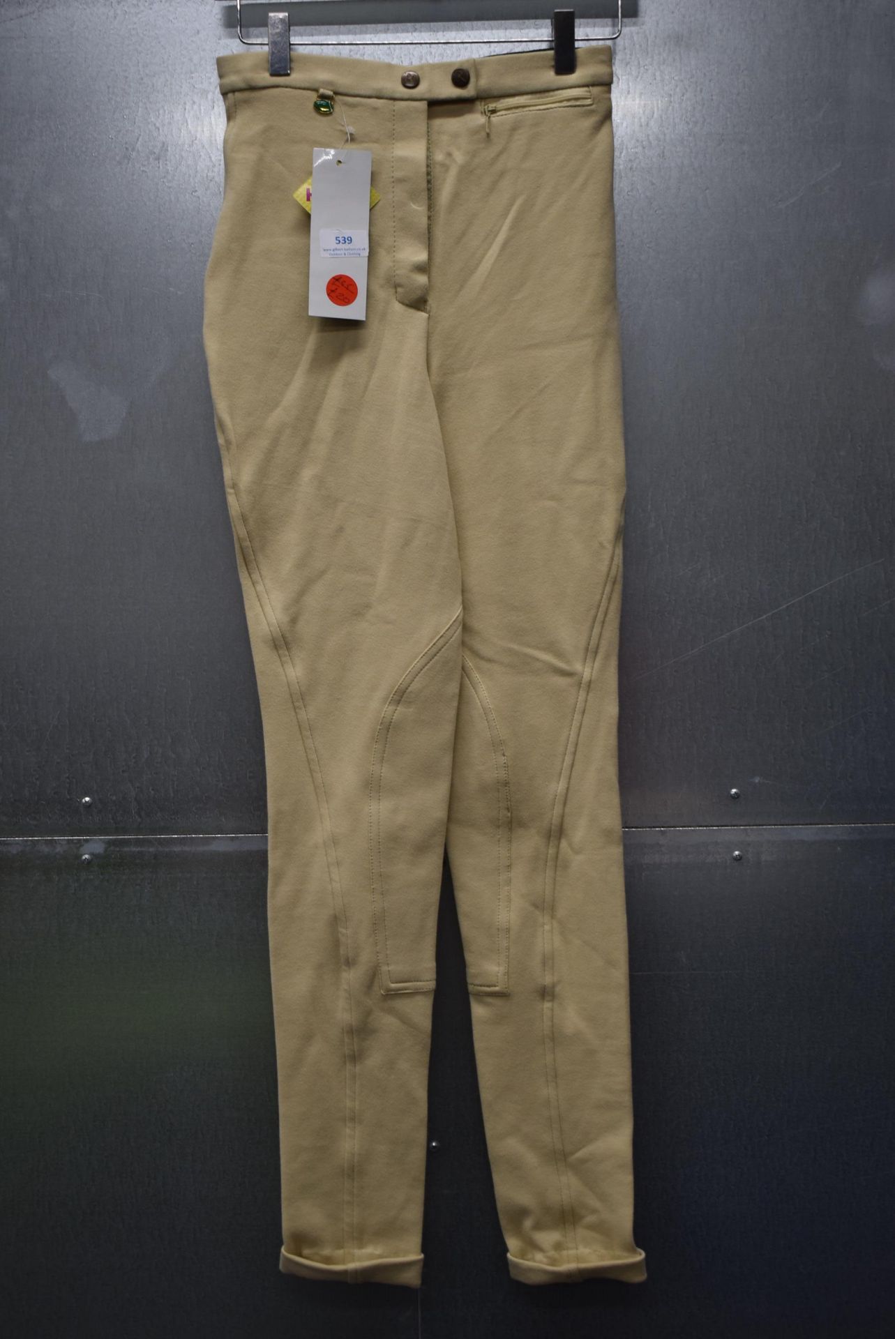 Rhinegold Beige Jodhpurs Size: 26