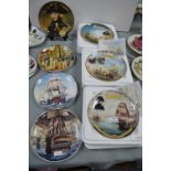 7x Lord Nelson Related Wall Plates (3x with packaging and certificates)