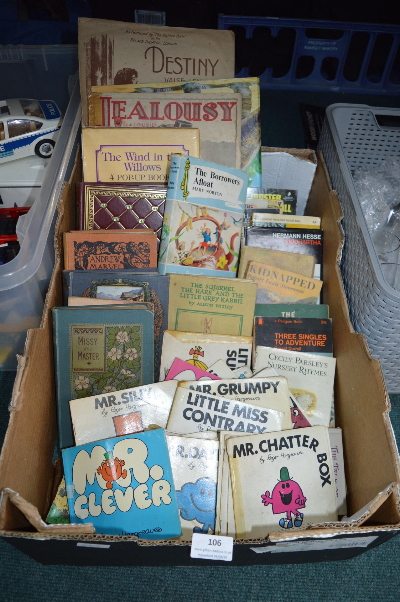 Children’s Books Including Mr. Men etc.