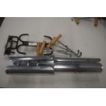 2x Pairs of Boot Pulls and a Boot Holder